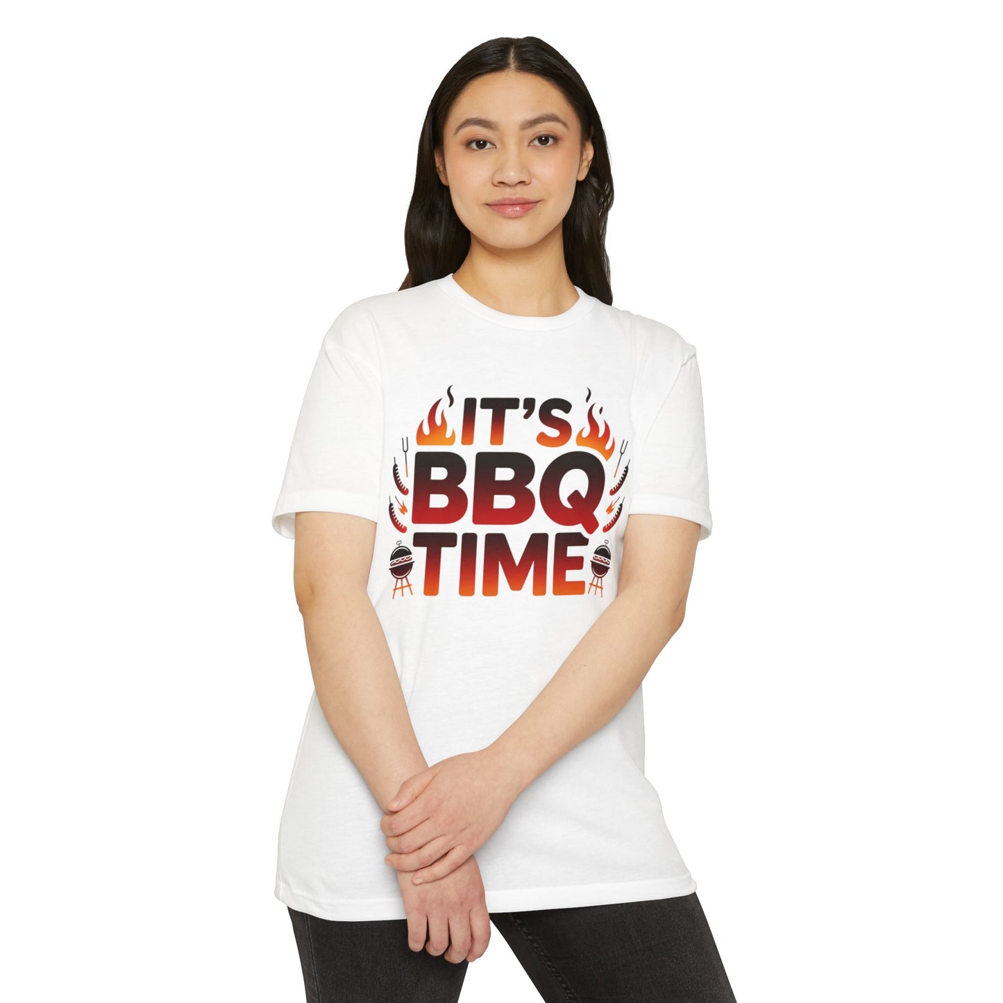 It’s BBQ Time T-Shirt — Grilling Graphic Tee for BBQ Lovers