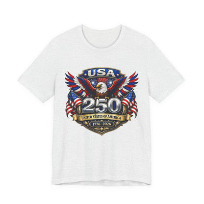 USA 250th Eagle T-Shirt — 1776–2026 Patriotic American Independence Tee