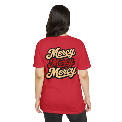 Mercy Mercy Mercy Retro Script T-Shirt