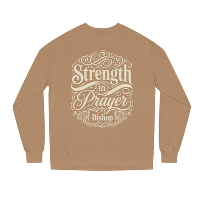 Strength in Prayer Sweatshirt — Inspirational Christian Crewneck for Faith & Encouragement