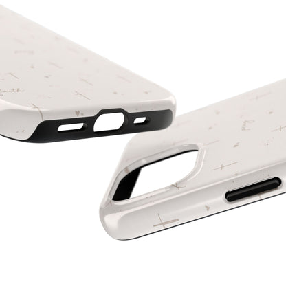 Pray with Faith Phone Case | Christian floral iPhone Case
