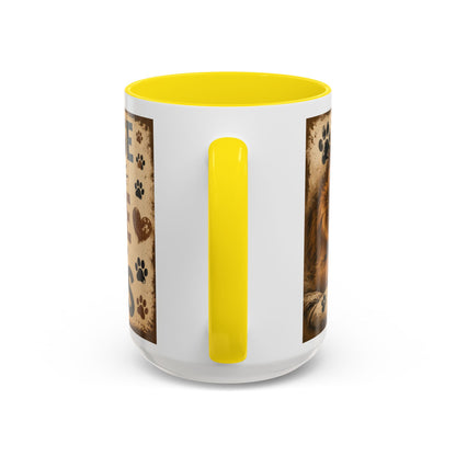 Coffee Mug – "A House Is Not A Home Without Paws" Pet Lover Accent Mug