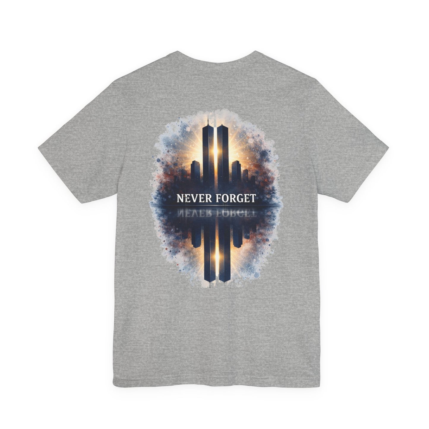 9/11 Never Forget Tee — World Trade Center Memorial Shirt