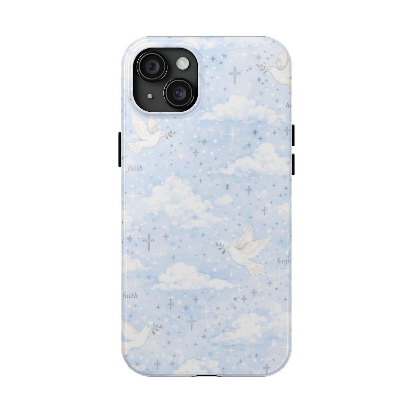 Hope Faith Phone Case | Christian floral iPhone Case