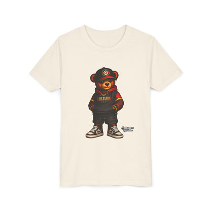 Youth Tee — Urban Bear "Culture" Graphic