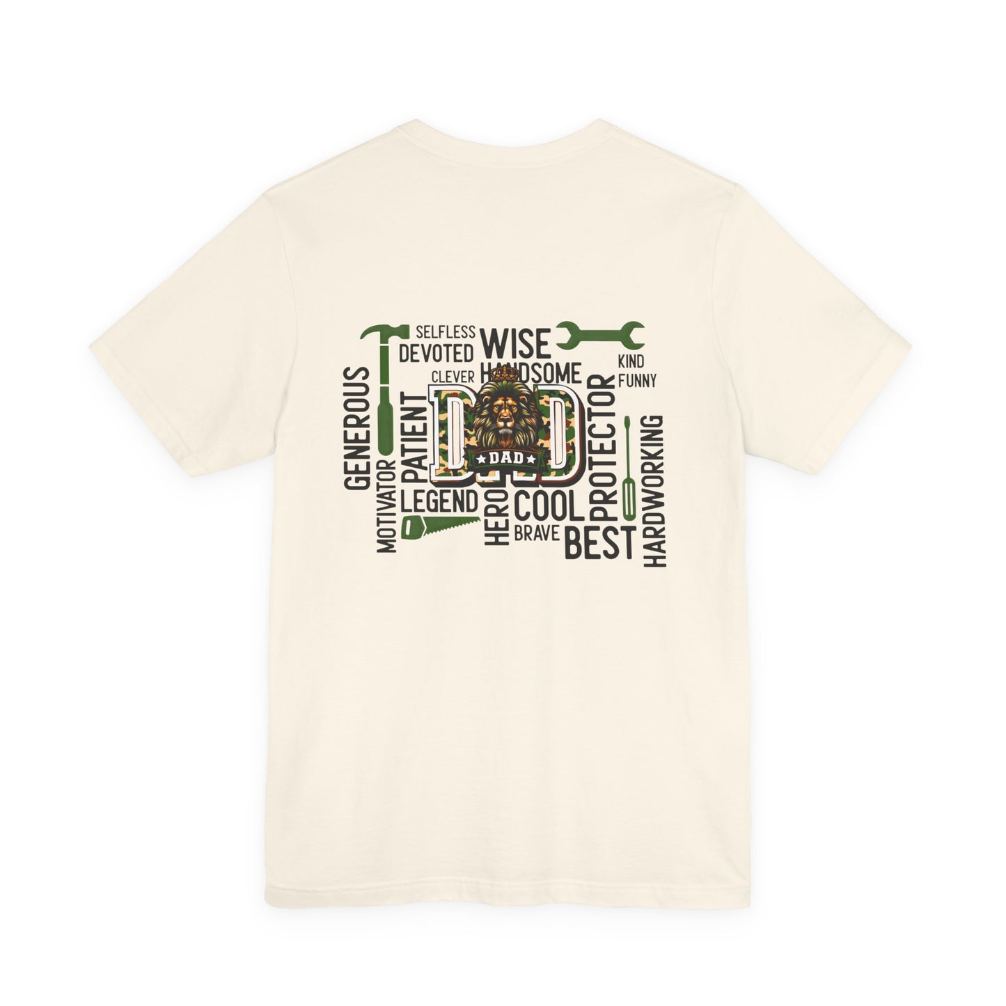 Best Dad Toolbox Word Cloud T-Shirt