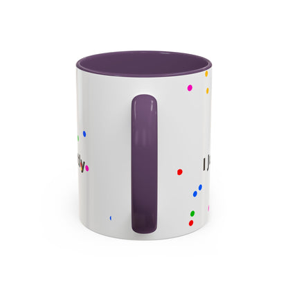 ADHD Coffee Mug — "I Have ADHD, I Hyperfocus Differently" Accent Ceramic Mug
