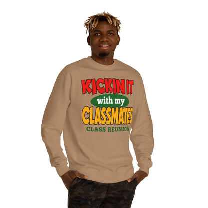 Class Reunion Sweatshirt – "Kickin' It With My Classmates" Crewneck