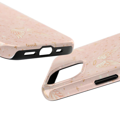 Faith & Grace Angels Phone Case | Christian floral iPhone Case