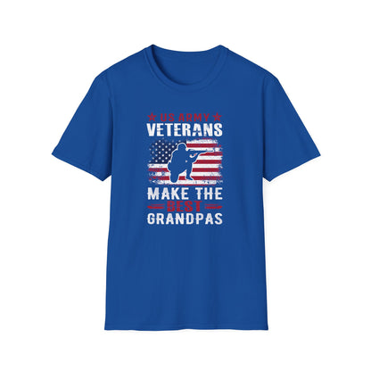 US  Army Veterans Make the Best Grandpas T-Shirt