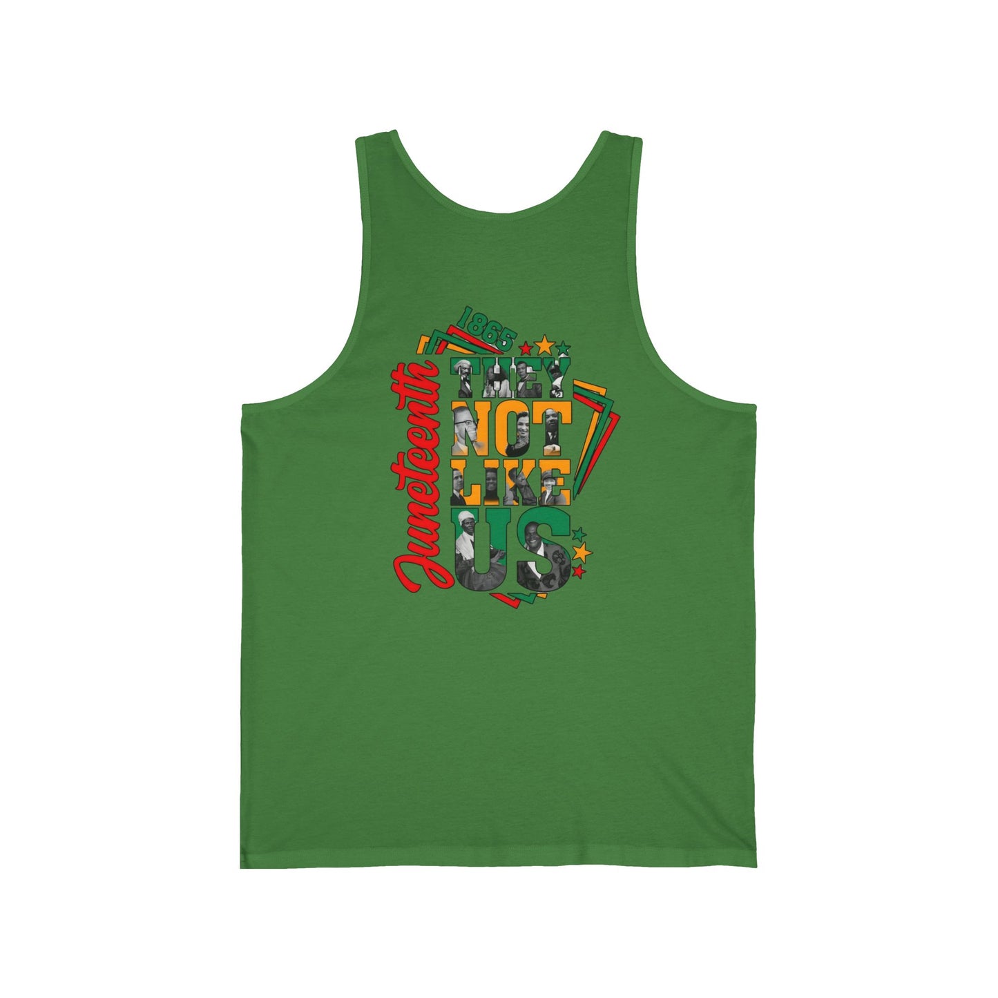 Juneteenth 'Not Like Us' Graphic Tank Top – Black History Celebration Vest