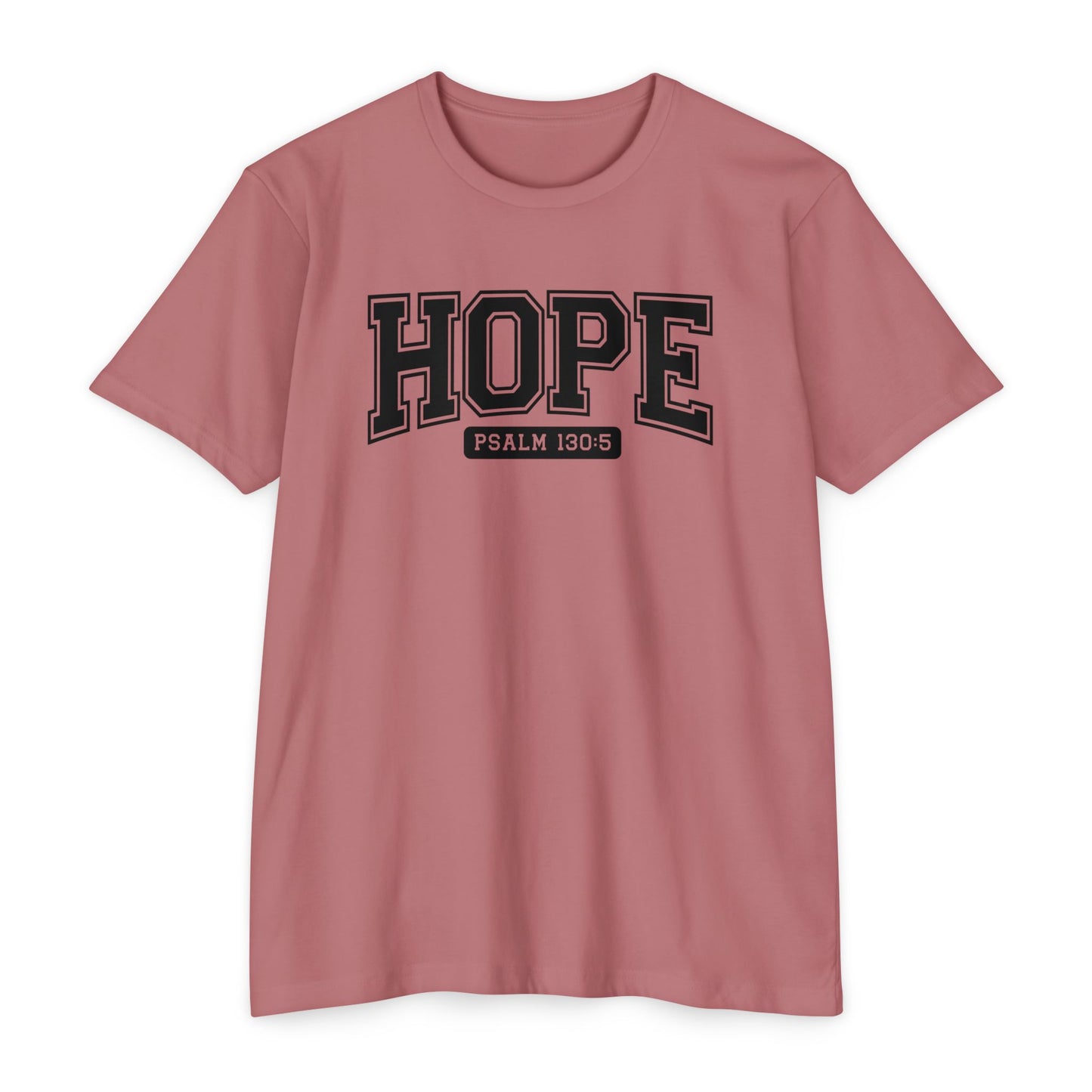 Hope Psalm 130:5 T-Shirt — Inspirational Faith Tee
