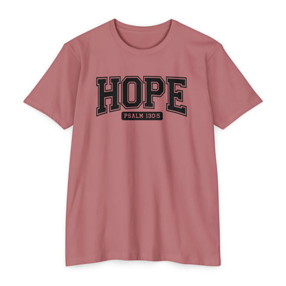 Hope Psalm 130:5 T-Shirt — Inspirational Faith Tee