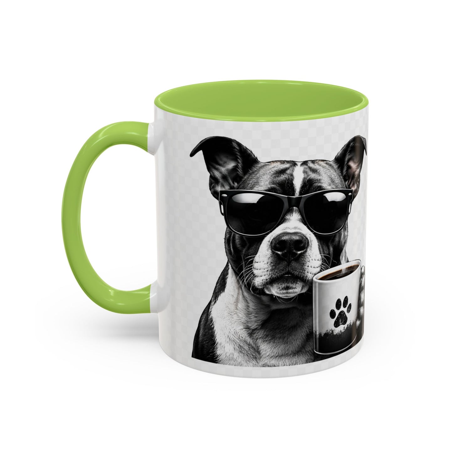 Dog Lover Coffee Mug — "I Don't Need Therapy I Just Need My Dog (And Coffee)" Accent Mug