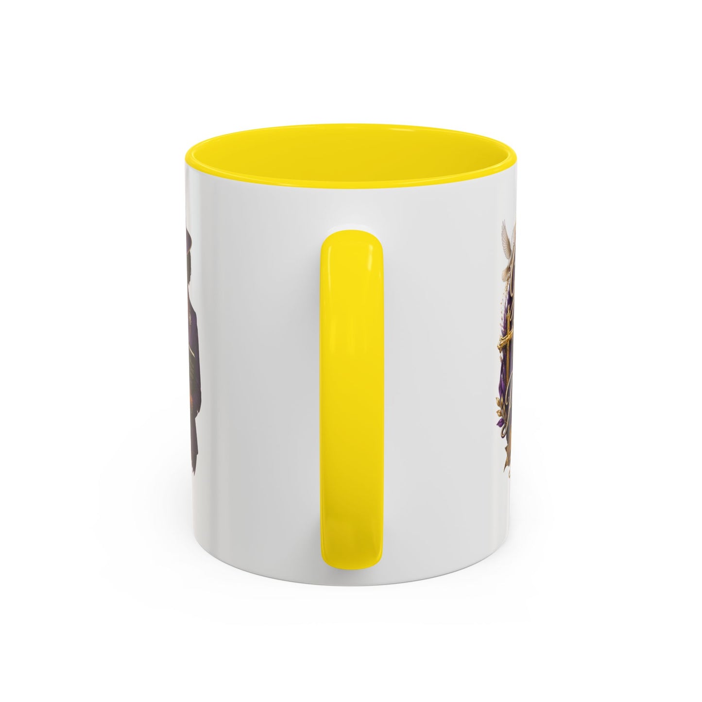 Faith & Purpose Accent Coffee Mug — First Lady Church Design (11/15oz)