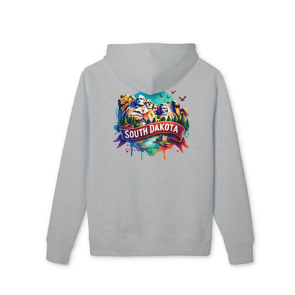 South Dakota Hoodie — Colorful Mount Rushmore Travel Sweatshirt