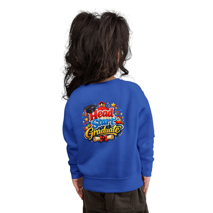 Head Start Graduate Toddler Sweatshirt — Preschool Graduation Crewneck