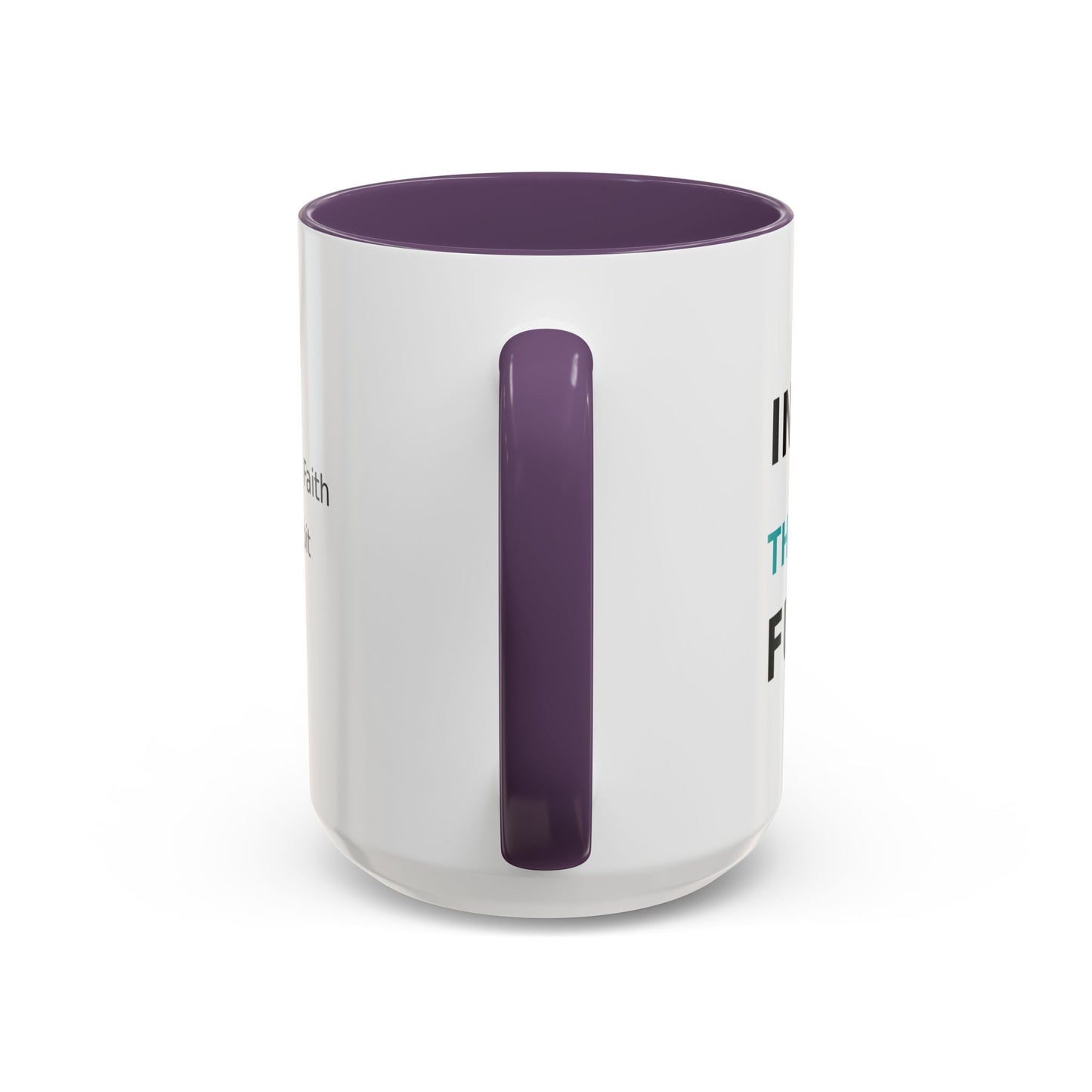 Christian Diabetes Coffee Mug – "Powered by Faith and a Little Bit of Insulin" Accent Mug (11/15oz)