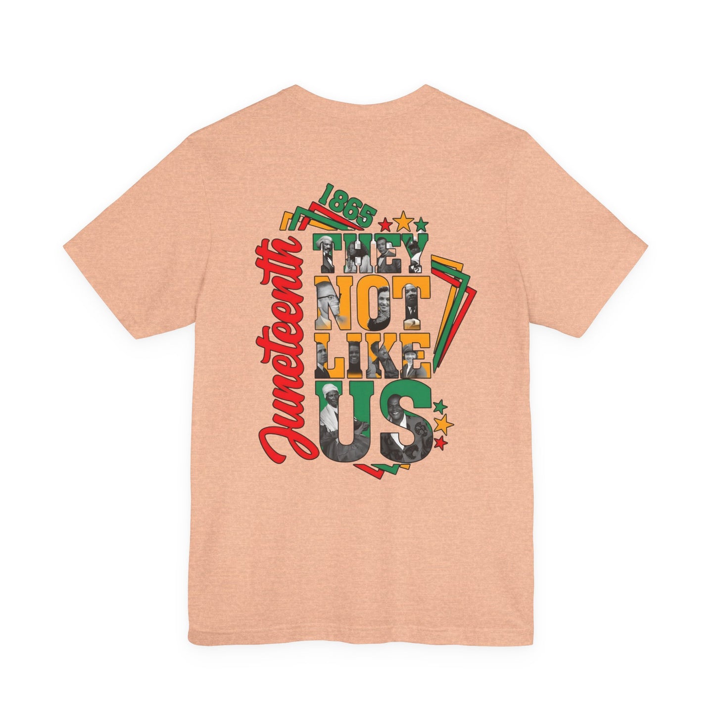 Juneteenth "They Not Like Us" Graphic Tee — Juneteenth Celebration T-Shirt