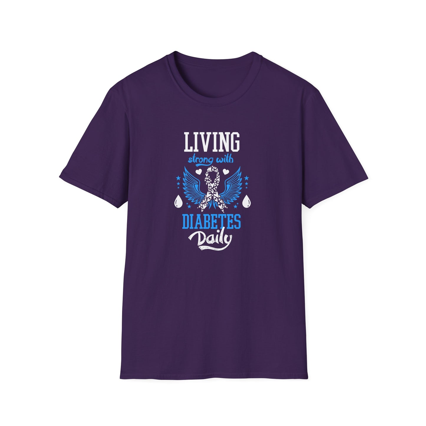 "Living Strong With Diabetes Daily" T-Shirt