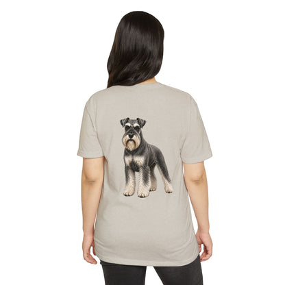 Schnauzer Dog T-Shirt — Realistic Schnauzer Graphic Tee for Dog Lovers