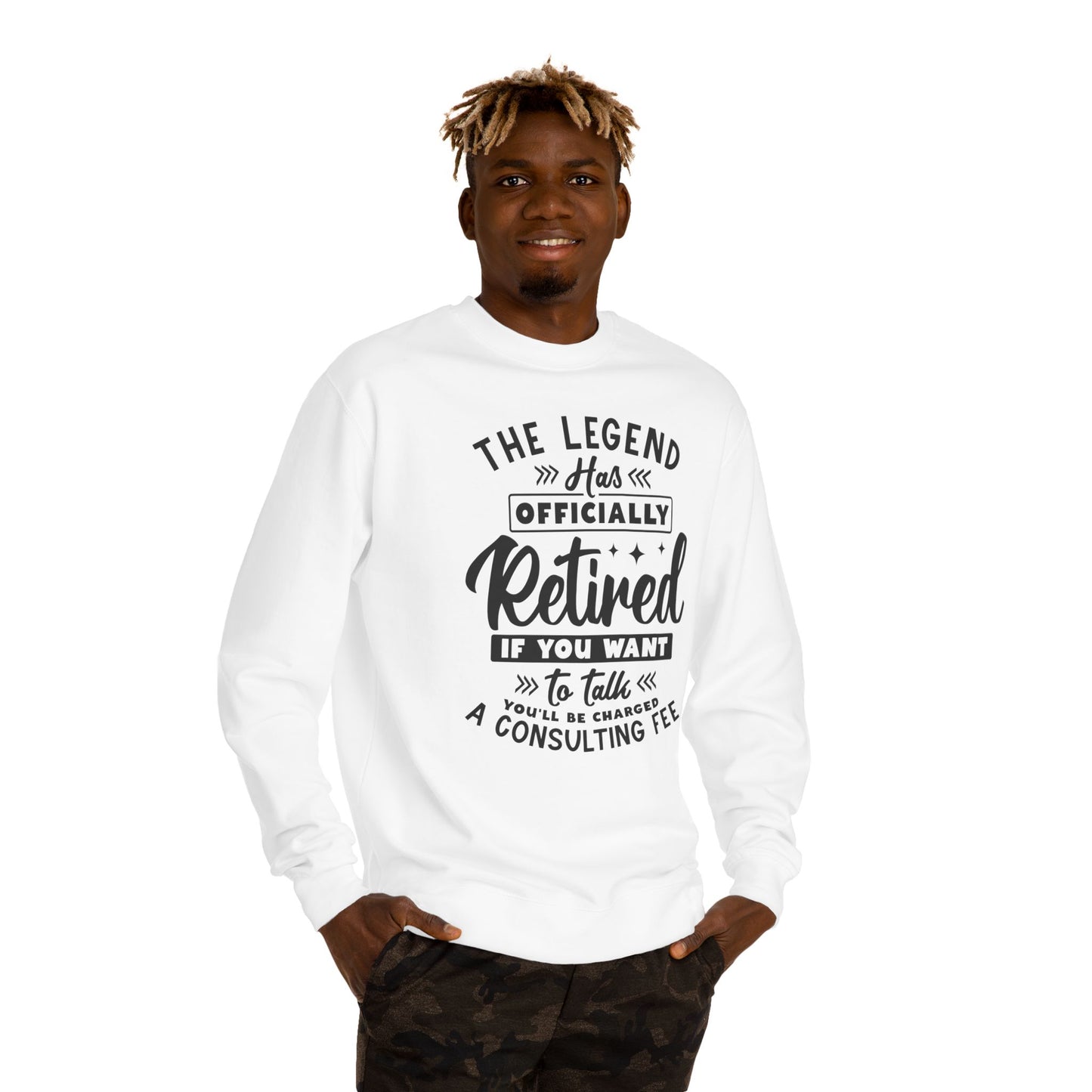 Retired Legend Sweatshirt — “The Legend Has Officially Retired” Retirement Gift