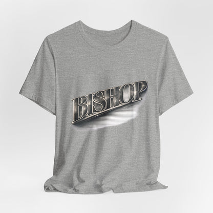 Bishop Retro Chrome Logo T‑Shirt