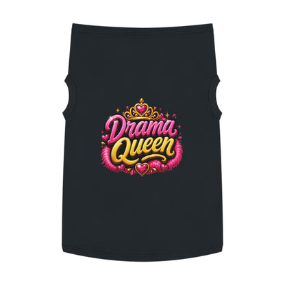 Drama Queen Pet Tank Top — Cute Royalty Dog Shirt