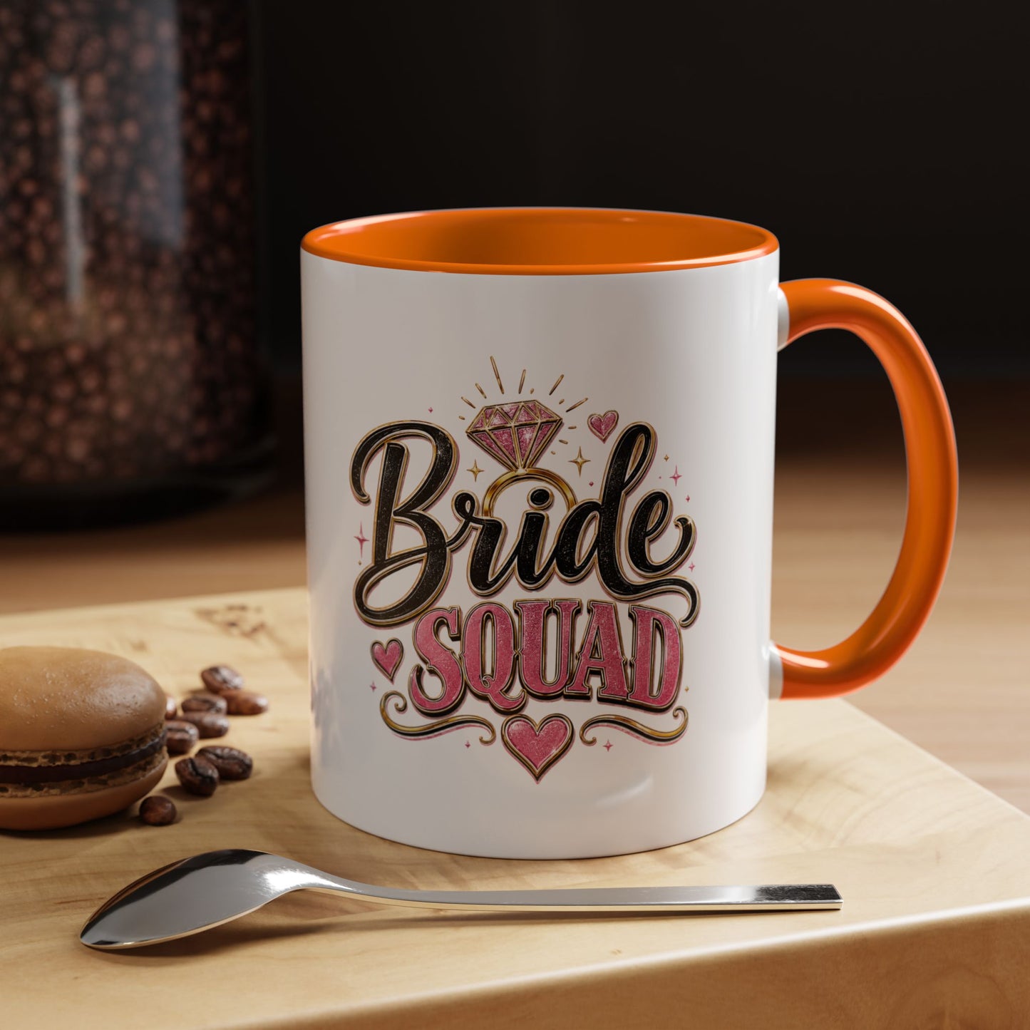 Bride Squad Coffee Mug — Bachelorette Party Gift, Bridal Shower Accent Mug