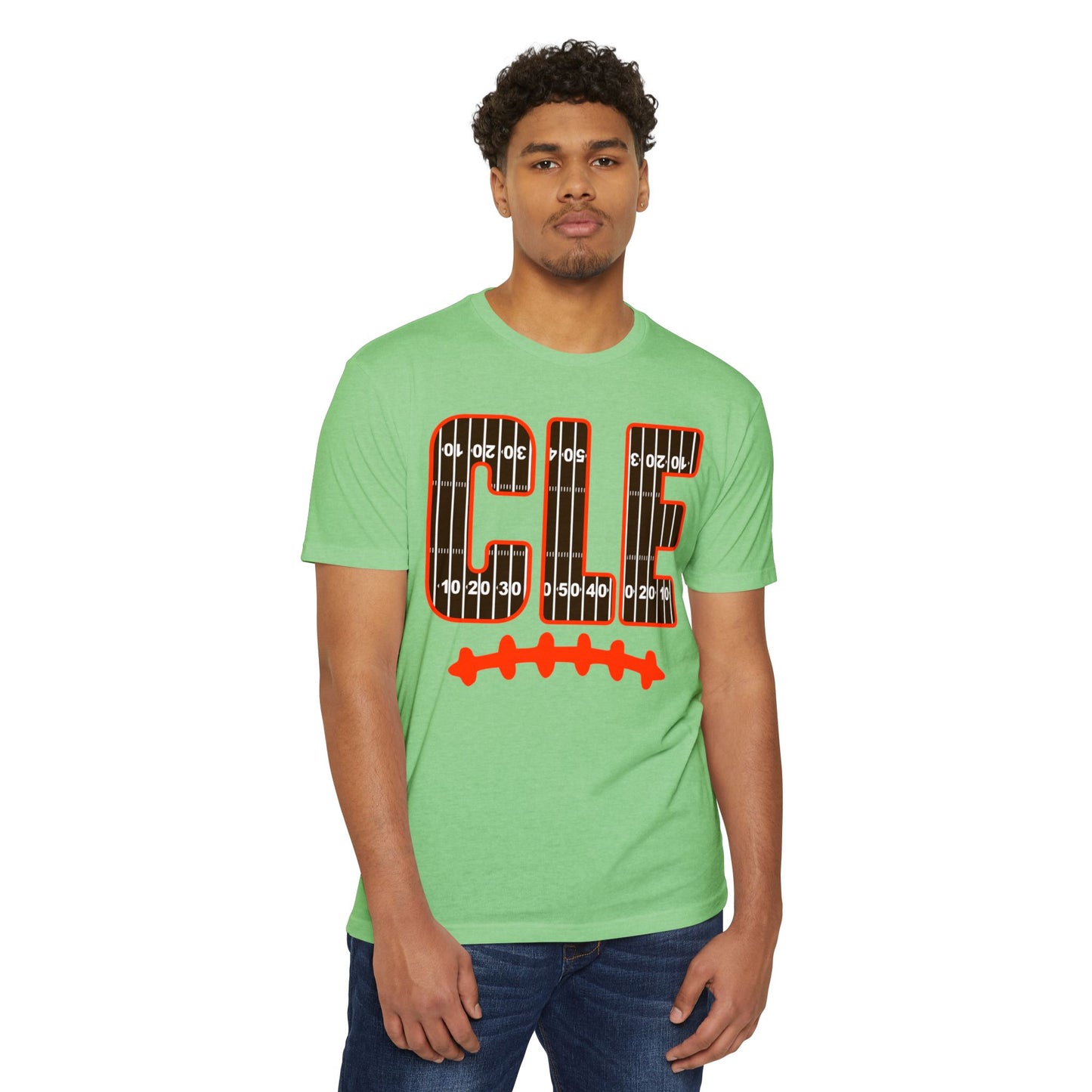 CLE Hometown Football-Inspired Tee