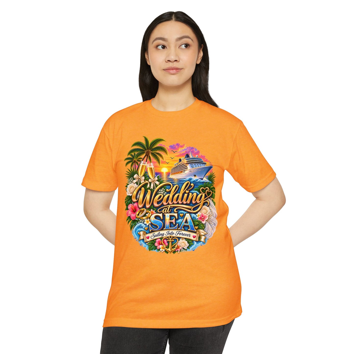 Wedding at Sea Cruise T‑Shirt