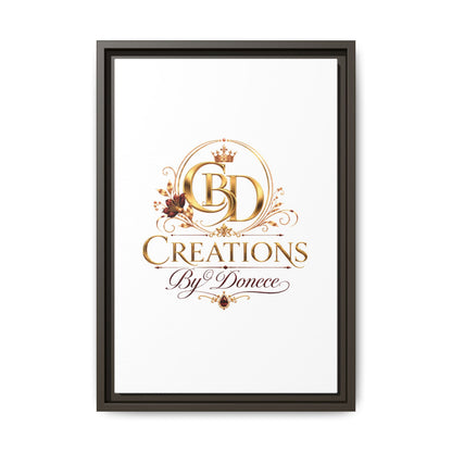 Creations By Donece — Framed Matte Canvas Wall Art