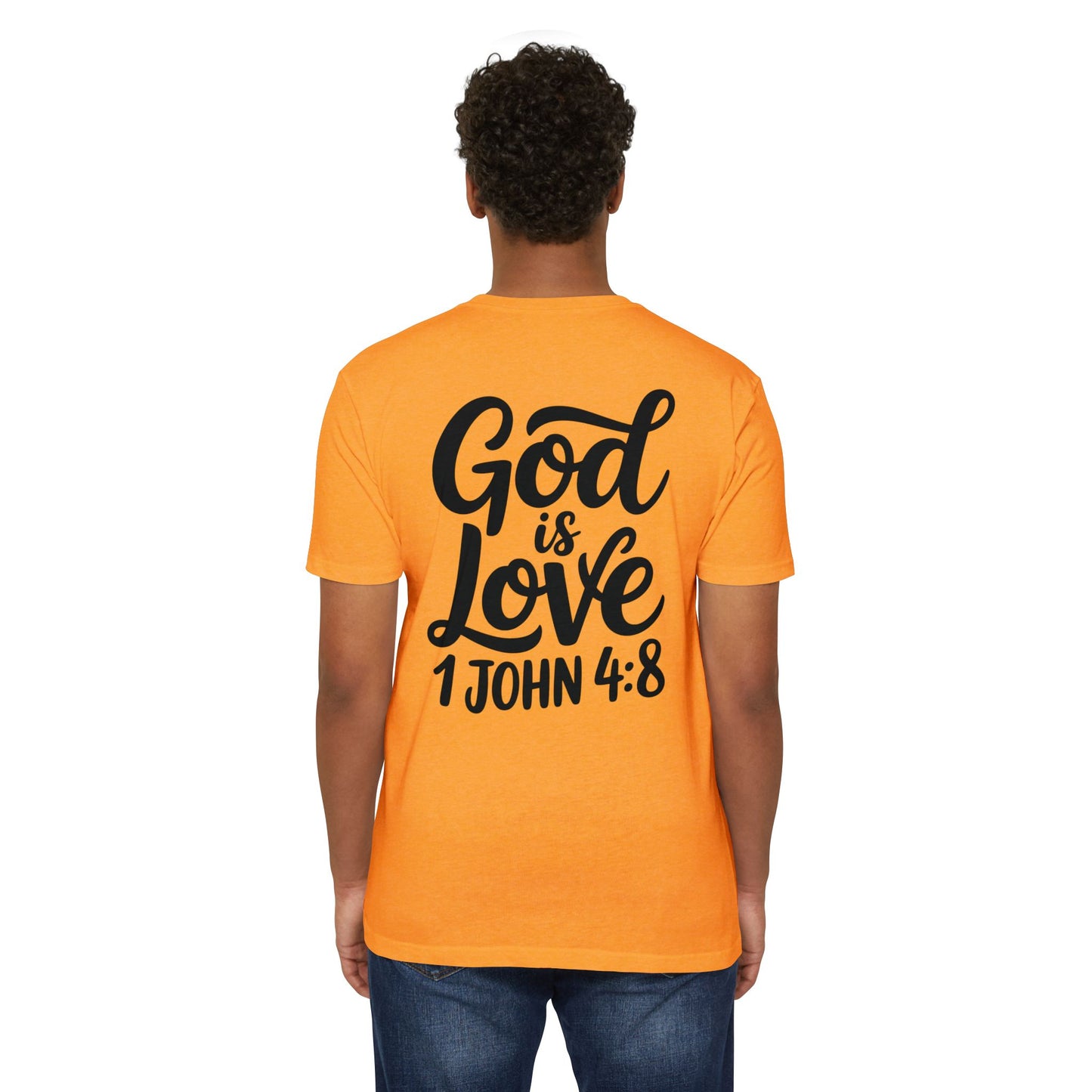 God Is Love T-Shirt - 1 John 4:8 Inspirational Christian Tee