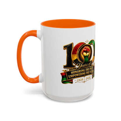100 Years Commemorative Coffee Mug — "Honoring the Past, Empowering the Future"
