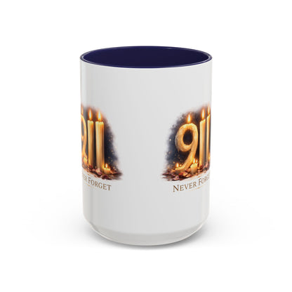 9/11 Never Forget Memorial Coffee Mug