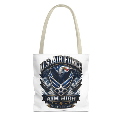 U.S. Air Force Aim High Tote Bag — Patriotic Eagle Military Tote