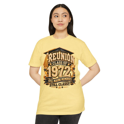 Class of 1972 Reunion T-Shirt – Still Making Memories, Still Classy