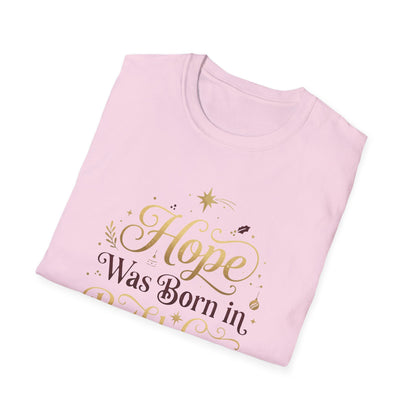 "Hope Was Born in Bethlehem" T-Shirt