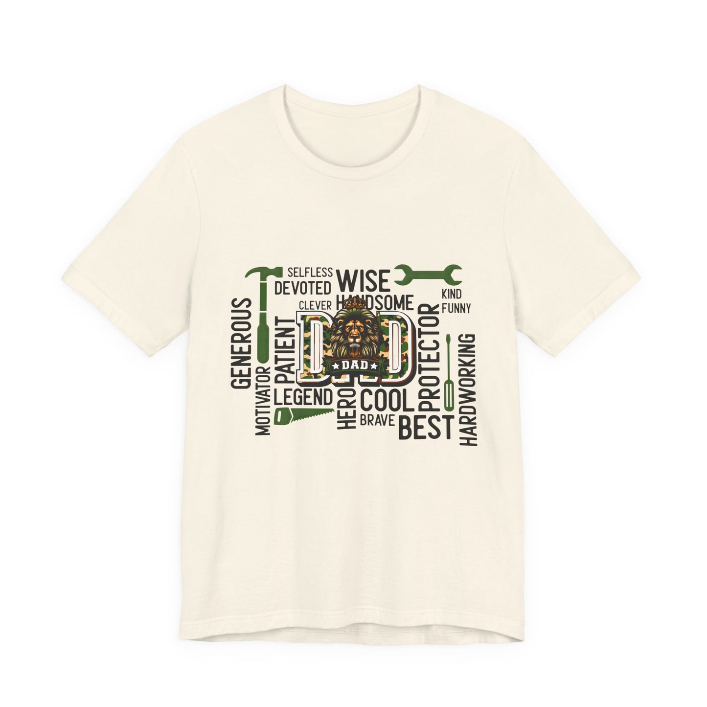Best Dad Toolbox Word Cloud T-Shirt