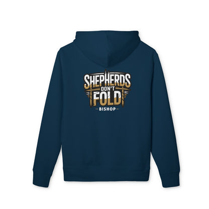 Shepherds Don't Fold Hoodie — Christian Bishop Ministry Pullover