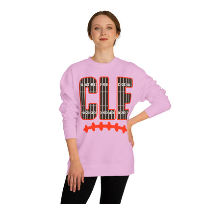 CLE Football Field Crewneck Sweatshirt