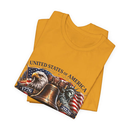 250th Anniversary USA Liberty Bell T-Shirt