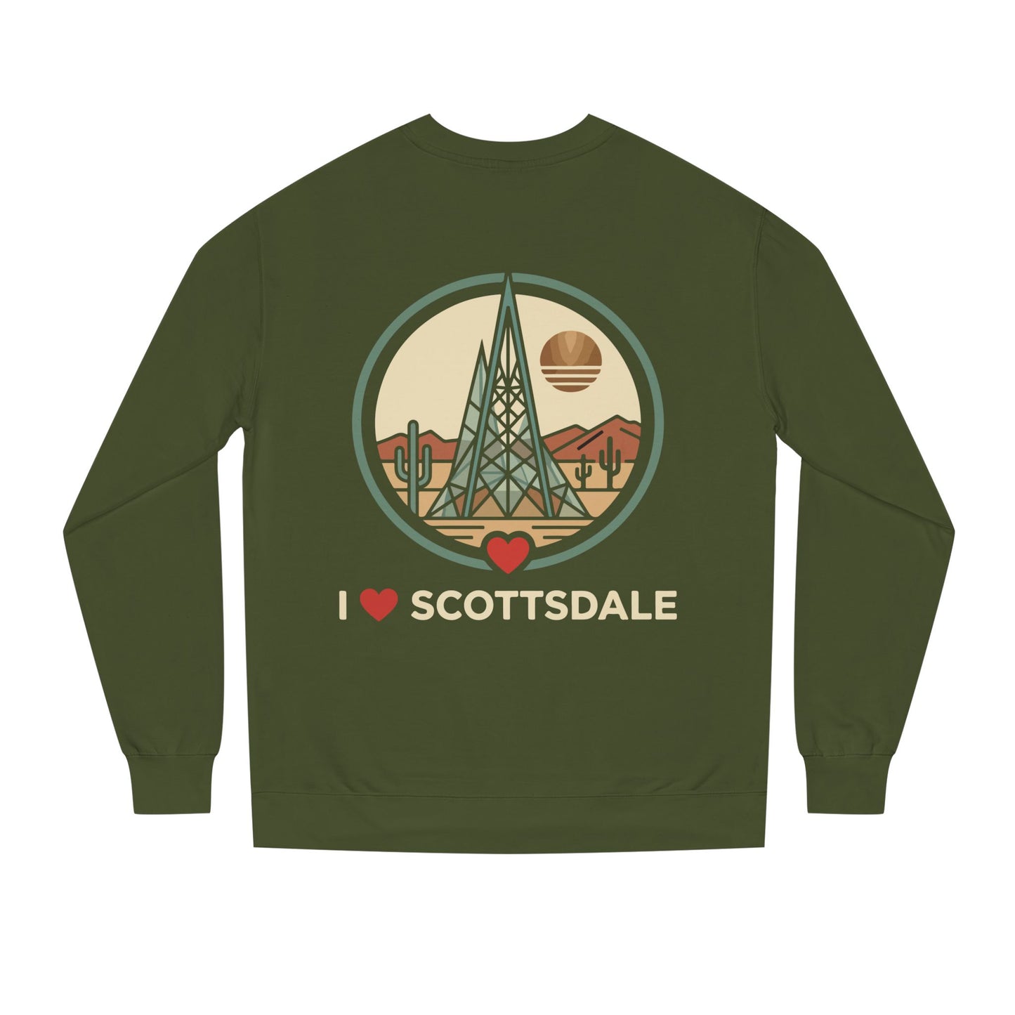 I  Scottsdale Sweatshirt — Desert Retro Crewneck