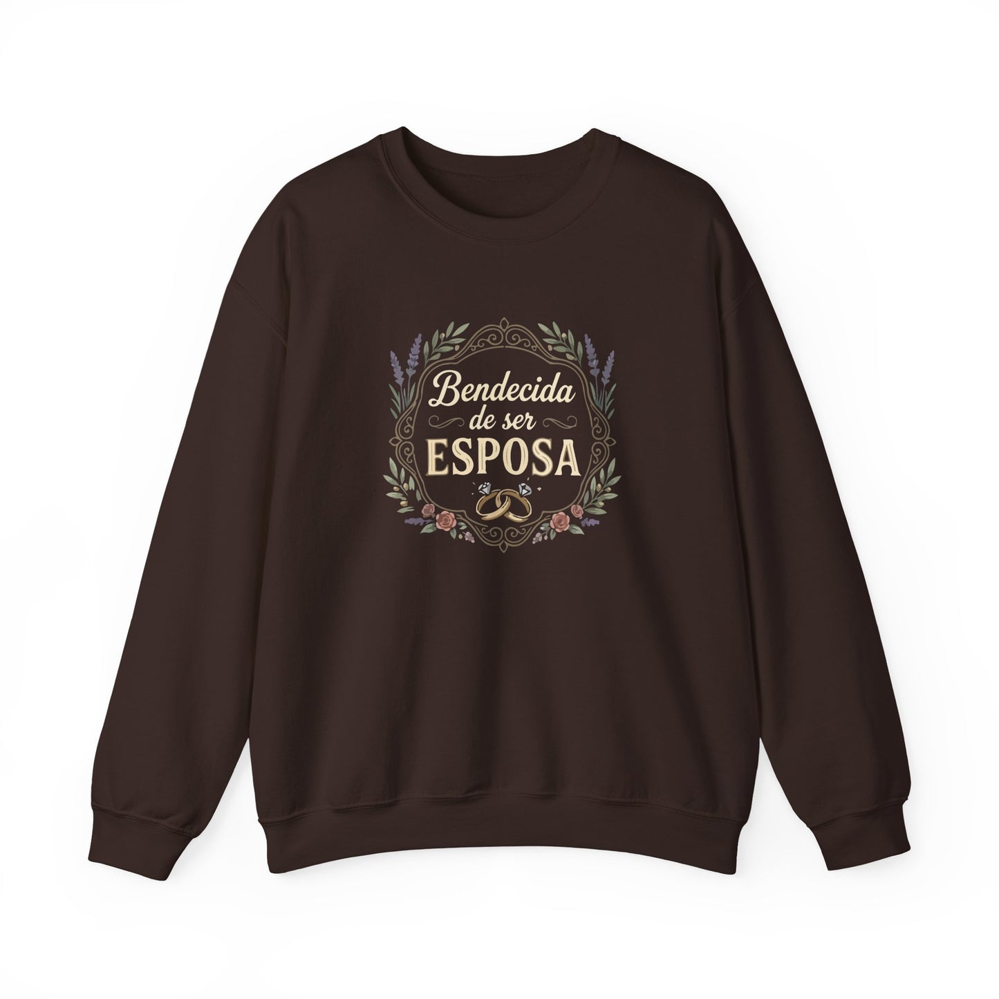 Bendecida de ser Esposa Sweatshirt