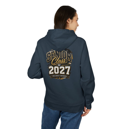 Senior Class of 2027 Hoodie — Graduation Sweatshirt with Cap Graphic