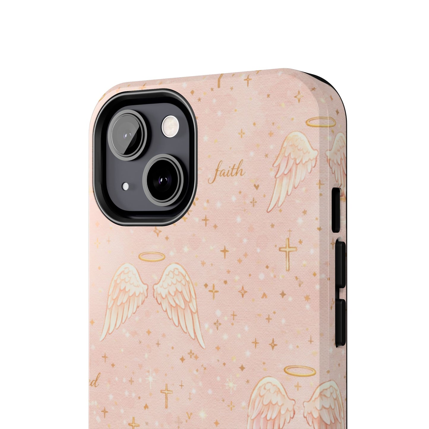 Faith & Grace Angels Phone Case | Christian floral iPhone Case