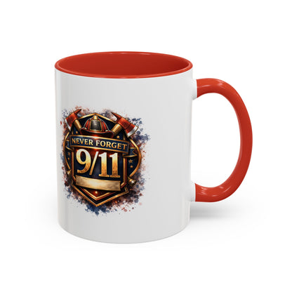 Never Forget 9/11 Memorial Coffee Mug