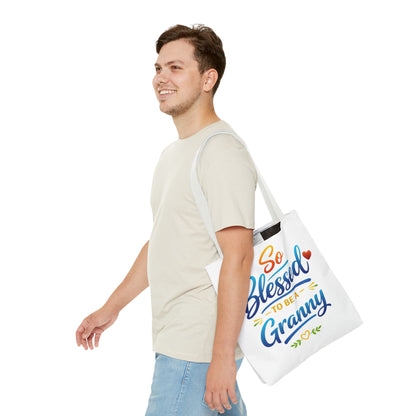 So Blessed to Be a Granny Tote Bag — Gift Tote for New Grandmothers