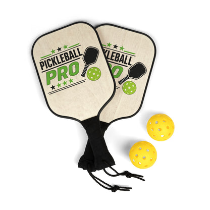 Pickleball Pro Paddle Set – 2-Pack Kit with Balls