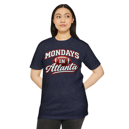 Mondays in Atlanta Football T-Shirt